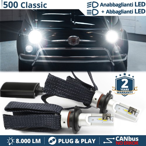 Kit led per fiat 500 - h4,